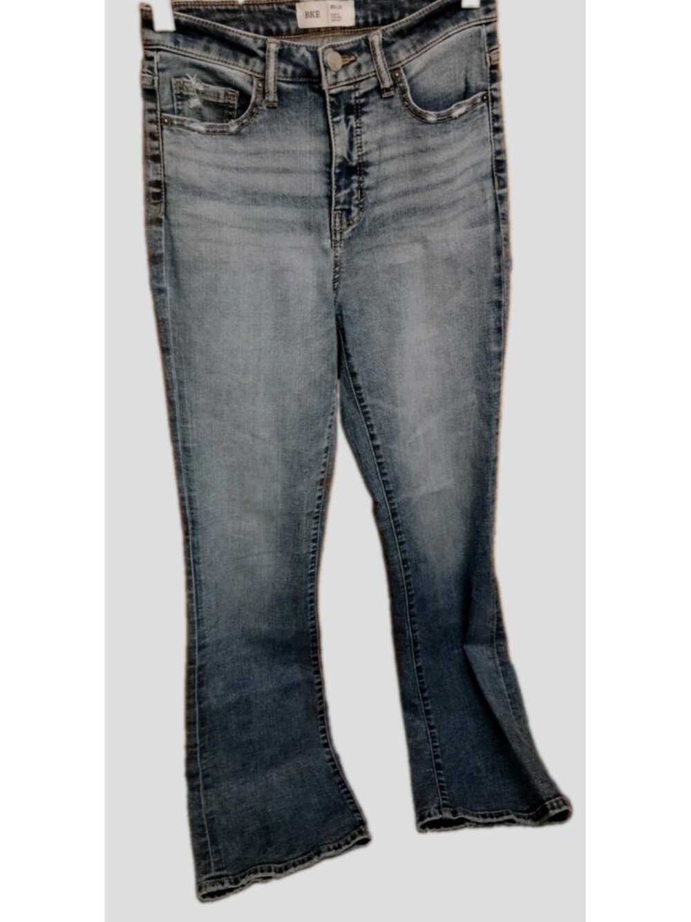 BKE Billie Jeans Women's 27 Slim Fit High Rise Boot Cut High Rise 27x31 1/2